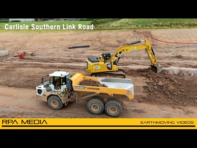 Carlisle Southern Link Road earthmoving