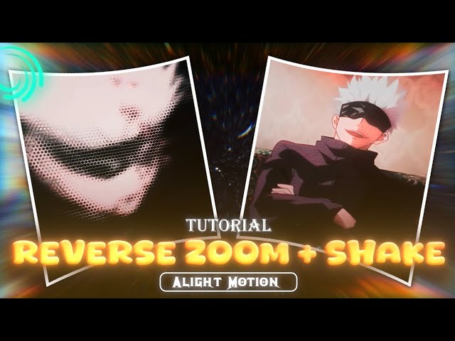 AE Inspired Reverse Zoom Shake Tutorial 😱🔥| Alight Motion XML