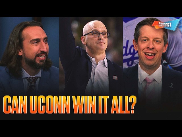 ‘ZERO SHOT’ Lakers make it past Round 1, Any chance UConn pulls off the upset vs. Michigan? | FTF