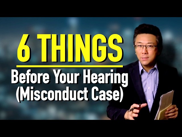 Academic Misconduct Hearing Roadmap: 6 Critical Factors