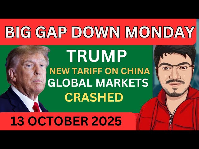 Nifty & Bank nifty prediction for tomorrow for monday | Trump 100% Tariff on CHINA