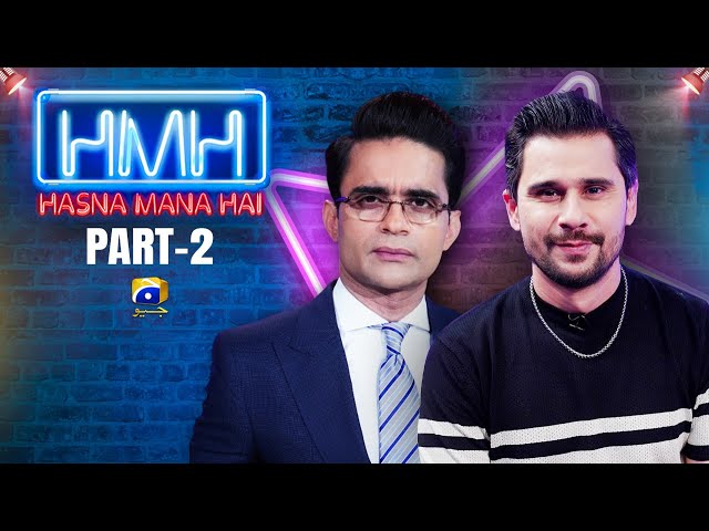 Shahzeb Khanzada on Hasna Mana Hai with Tabish Hashmi | Part 02 | Har Pal Geo