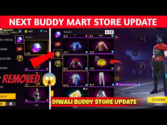 BUDDY MART STOR REMOVED 😱| OB53 UPDATE BUDDY MART STOR REMOVE KIYO HO GAYA | BUDDY MART STOR 