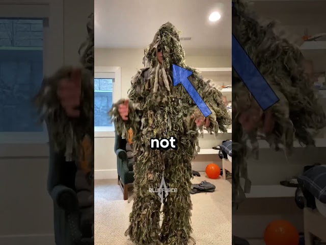 Why U.S snipers avoid ghillies suits?