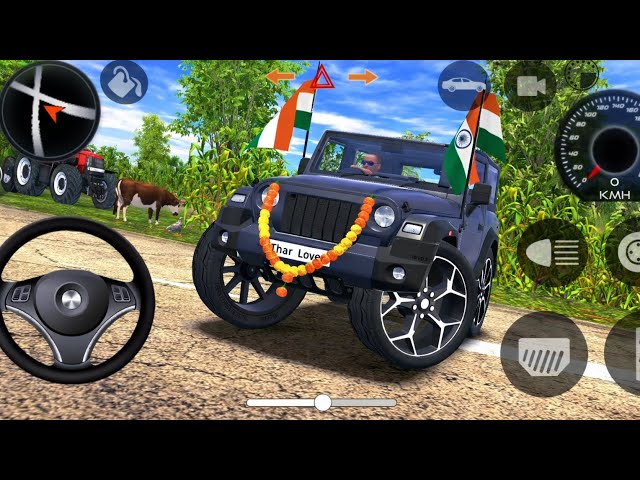 Modified Mahindra Thar Car Games: Indian Cars (Gadi Wala Game) - Car Game Android Gameplay 2026