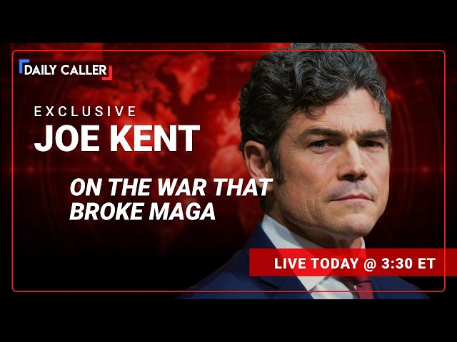 Joe Kent On The War That Broke MAGA | w/ Amber Duke