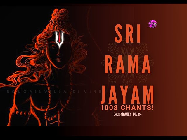 Sri Rama Jayam !!!  - 1008  Times Hare Rama Hare Rama Rama Rama Hare Hare!!! - DIVINE CHANNEL!