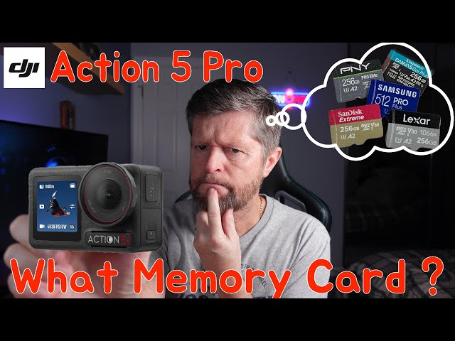 DJI Osmo Action 5 Pro: What Memory Card do I need?