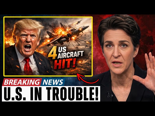 Trump CRASHES OUT as 4 MORE US AIRCRAFT HIT in WAR!!! || Rachel Maddow