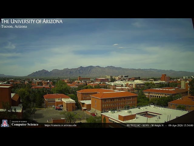 Apr 09 2026 - UArizona Dept of Computer Science Webcam Timelapse
