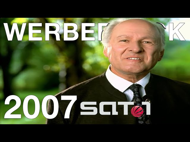 Sat.1 Werbeblock von Februar 2007 | Montagsmovie 2/3