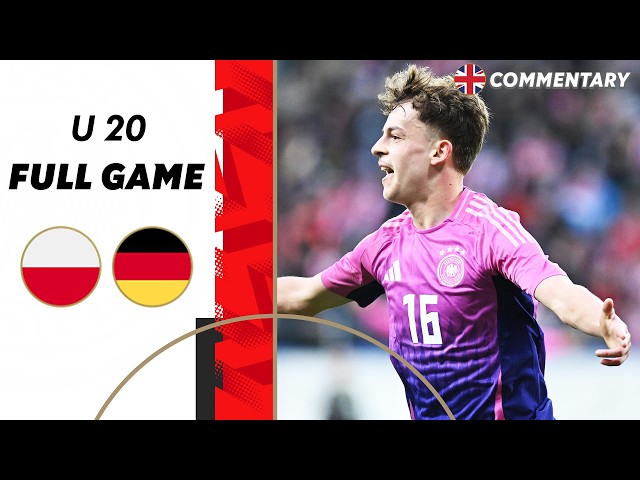 Poland vs Germany | Full Game | Under-20 International Match