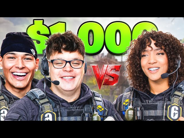 Sketch & Marlon 2v1 Cinna In Rainbow 6 Siege For $1,000..