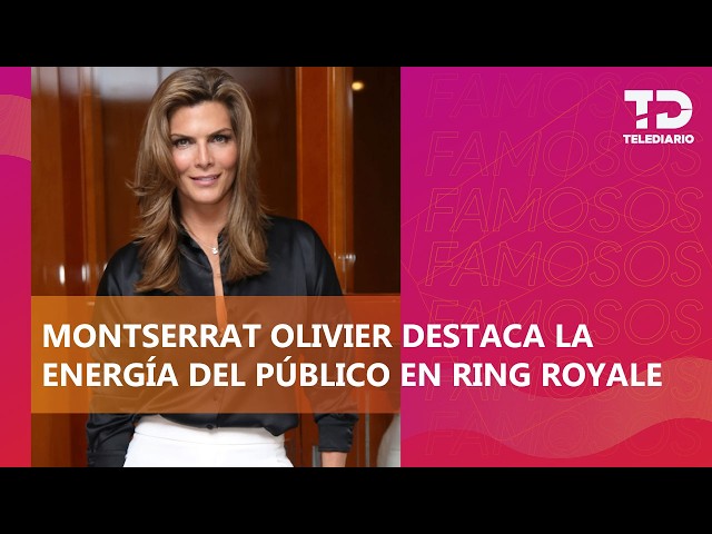 “They threw me into the ring”: Montserrat Olivier after hosting Ring Royale