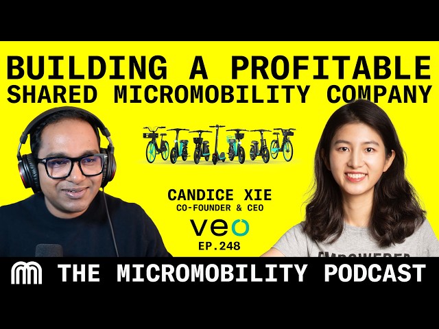 How Veo Built a Profitable Shared Micromobility Company with Candice Xie, Co-founder and CEO of Veo