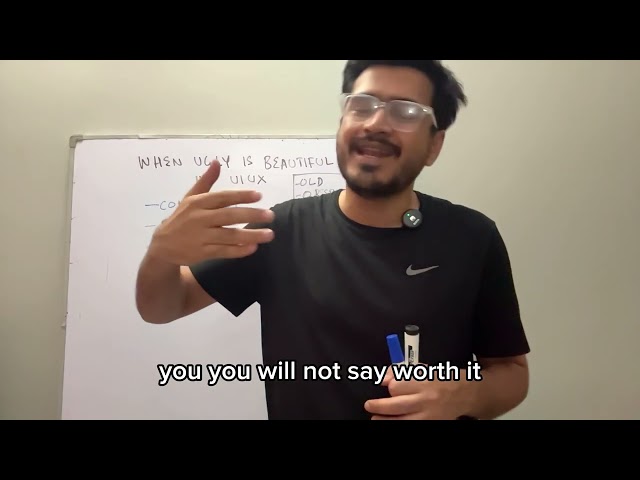 Specific Scenarios When Ugly UIUX is Beautiful 