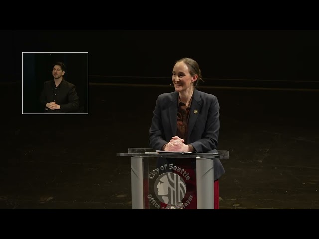 Mayor Katie B. Wilson delivers her first State of the City Address