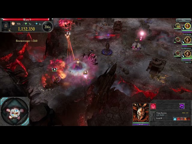 DOW The Last Stand - 3x Chaos Deathless Tanks - Wave 20 Complete, zero deaths