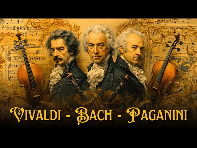 Vivaldi, Bach and Paganini 🎻 The Greatest Classical Masterpieces 🍂