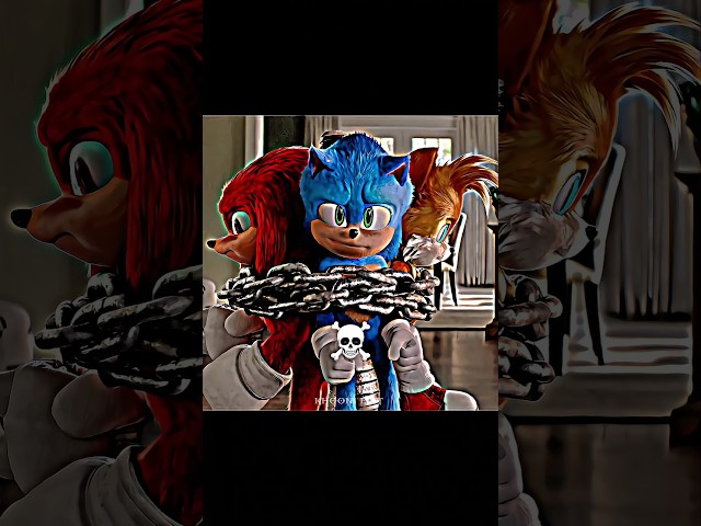 Super Sonic knuckle & Tails Moment 4k 🥶⚡☠️ #sonic #knuckle&tail #sonicthehedgehog #sonicmovie3 #4k