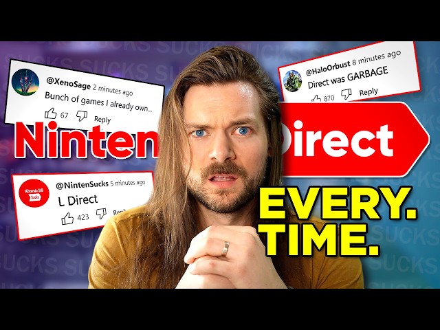 Every. Single. Nintendo. Direct. “SUCKS”. Now.