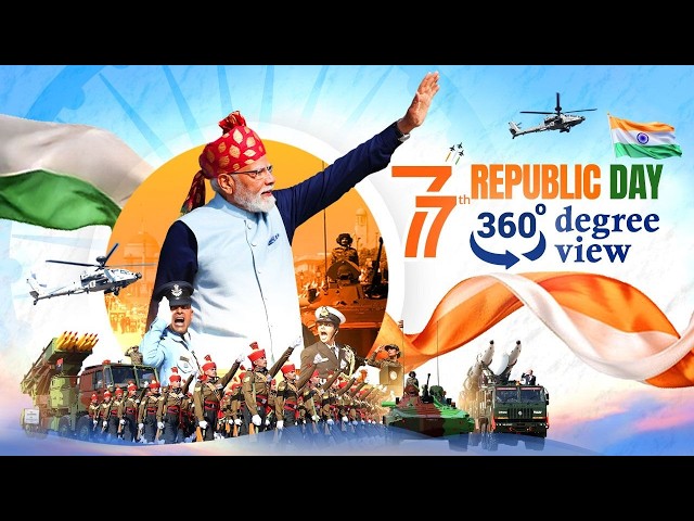 LIVE: 360-degree view of Republic Day 2026 from Kartavya Path
