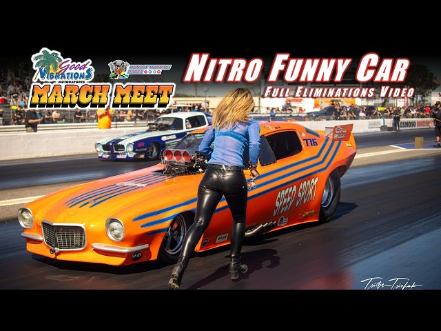 NITRO FUNNY CAR ELIMINATIONS FROM THE 2026 MARCH MEET! DRAG RACING