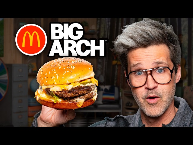 We Try McDonald’s New Big Arch Burger
