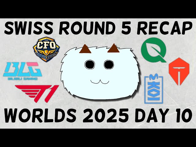 Worlds 2025 Day 10 Recap | Swiss Round 5 + Day 11 Predictions