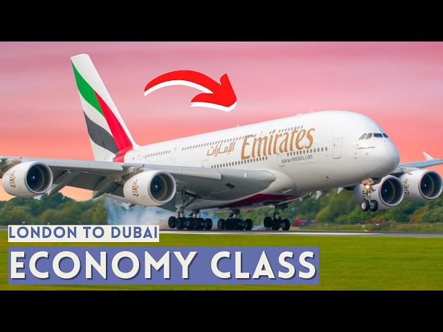 EMIRATES Economy Class A380 BRUTALLY HONEST Flight Review