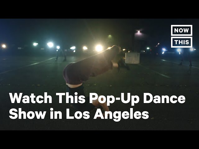 Dancers Perform Pop-Up Show in LA Parking Lot | NowThis