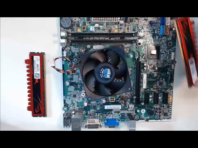 Chapter 02  PC Assembly: 2.1.3.3 Video Demonstration Install the RAM