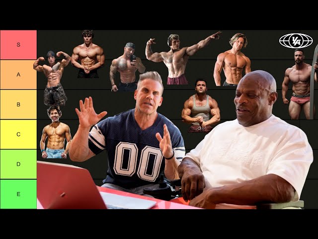 Ronnie Coleman & Jay Cutler Rank Our Athletes Physiques