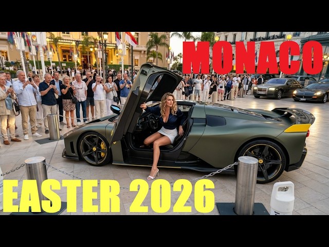 INSANE SUPERCARS ON EASTER WEEKEND 2026 AT MONACO | 2 NEW FERRARI F80 #monaco #supercars #viral #fyp
