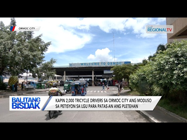 Kapin 2,000 Tricycle Drivers, Moduso og Petisyon Aron Patas-an ang Pletahan | Balitang Bisdak