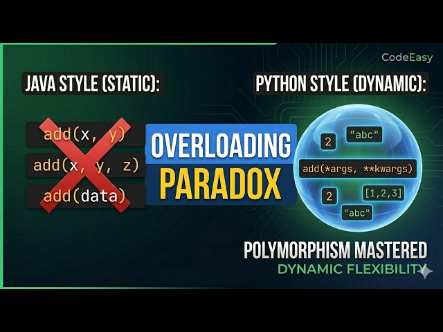 The Overloading Paradox: Why Python is Different (and Better)