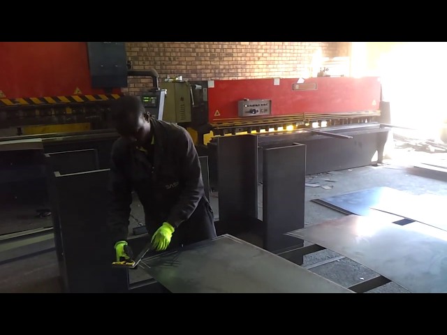 Manufacture of Diesel Generator Casing by Krausegen - Measurement Marks