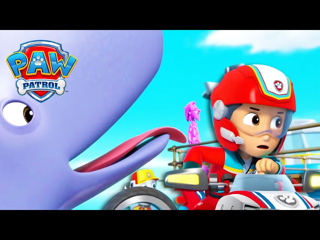 Ryder Has a Whale of a Time! 🐋- PAW Patrol - Cartoons for Kids
