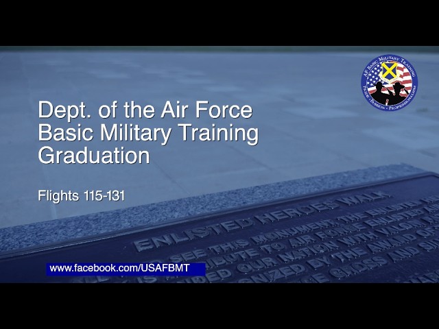 Department of the Air Force BMT Graduation Ceremony: Flights 115-131 — January 22, 2026