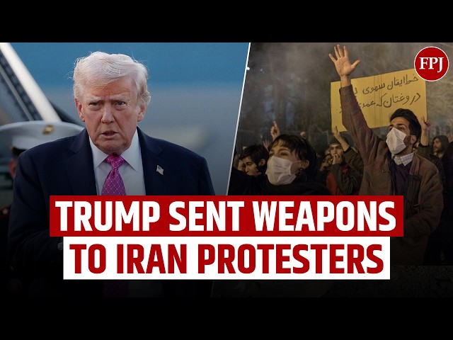 Trump Claims US Sent Guns to Iran Protesters, Says Kurds May Have Taken Them