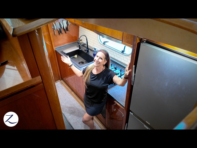 I LOVE my Galley Down! | 2006 Privilege 585 Catamaran (Ep 352)