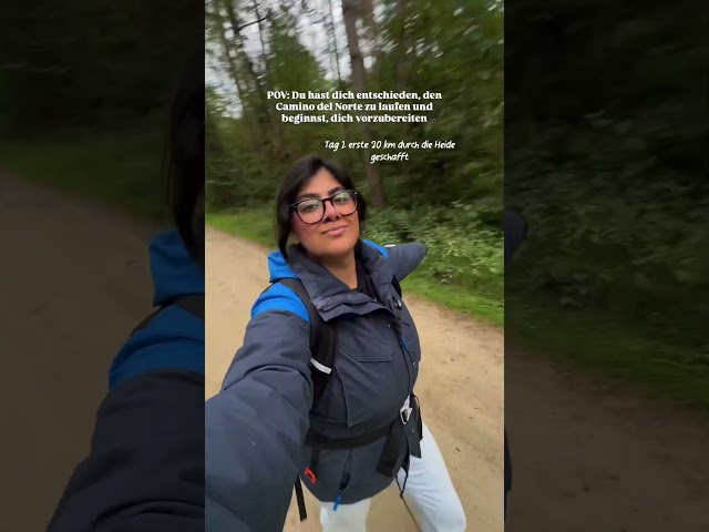 Vorbereitung für den Camino del Norte Tag 1