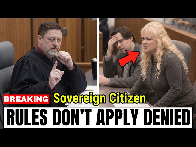 Judge Gothier DESTROYS Sovereign Citizen Karen Who Rejects Court Authority - Learns Consequences!