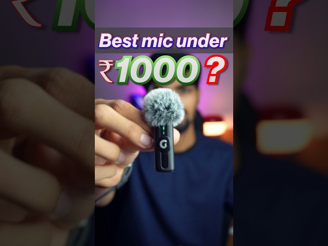 best wireless mic under 1000₹ ?  #grenaro #grenaromic