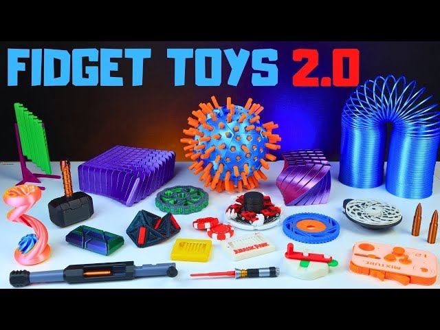 FIDGETS 2.0 – Next Level 3D Printed Fidget Toys