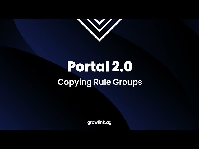 Portal 2.0: Copying Rule Groups