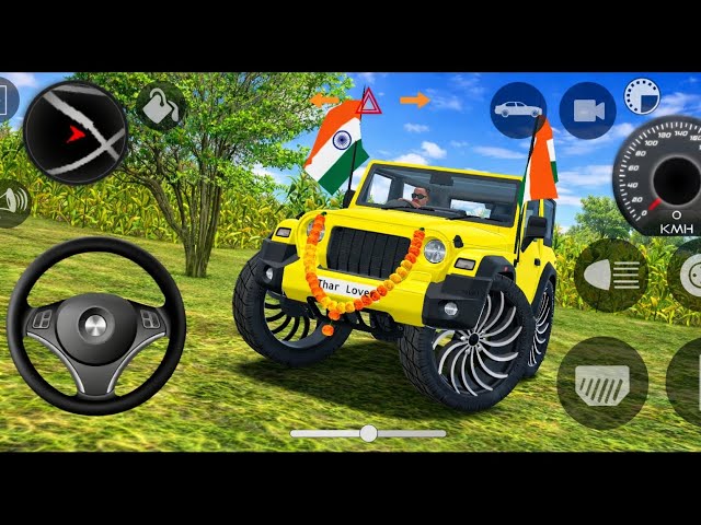 Modified Mahindra Thar Car Games: Indian Cars (Gadi Wala Game) - Car Game Android Gameplay 2026