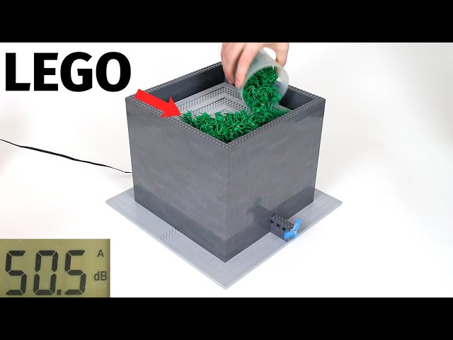 Soundproofing LEGO Motors