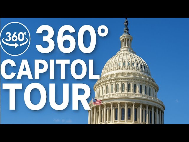 You Won't Believe What's INSIDE the U.S. Capitol Building – 8K 360° VR Tour