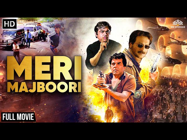 High Voltage Action – Meri Majboori (Full Movie HD) | Dharmendra in a Crime War | Paresh Rawal